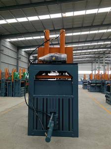 Recycling Van Balenpersen Hydraulische Persmachines Voor Kartonnen Karton Kleding Papier Pet Flessen <span class=keywords><strong>Plastic</strong></span> Perspenbalenpers Machine - Product Image 3