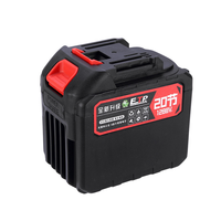 Tronçonneuse sans fil 60V à batterie lithium sans balais 4Ah, scie électrique rechargeable portable, mini scie à main pour la coupe du bois