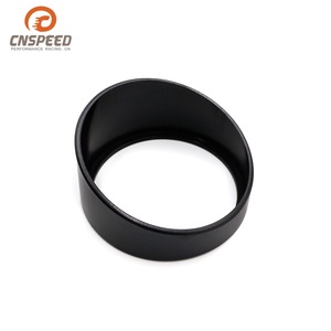 Dash <b>Frame</b> 53mm <b>Black</b> Plastic Universal Instrument Panel Cap for 52mm Gauge Mounting - Product Image 2