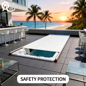 2026 Water Crown Automatic Rolling <b>Shutter</b> Cover Strong Durable Pool Cover Equipment Outdoor Inground Pools Jacuzzis Spas - Product Image 4