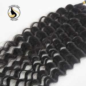 100% Vierge Cuticule Alignée 10A Grade Naturel Vague D'eau Trame Extensions De Cheveux Vietnamien Faisceau De Cheveux Humains Du Vietnam - Product Image 5