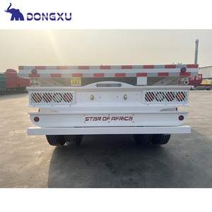 Plataforma de Acero de 40 Pies Usada, Caja Plana, Cama de Tráiler, Chasis para Equipo, Remolque de Camión de Plataforma Usado para Tráileres - Product Image 5