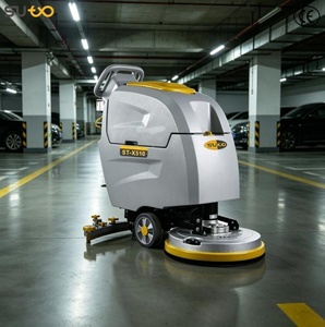 ST-X510 <b>Walk</b> Behind Floor Cleaning <b>Machine</b> 530mm Commercial Floor Scrubber for Warehouse Shopping Mall Office - Product Image 3
