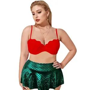 Zeemeermin Zwempak Mooie Meisjes Sexy Zwemmen Bikini Zeemeermin Ontwerper Plus Size Vrouwen Zwemkleding