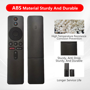 Mando a distancia por voz Bluetooth de alta calidad para XIAOMI Smart TV BoxS con Goo-gle Assistant <span class=keywords><strong>Netflix</strong></span> embalado <span class=keywords><strong>en</strong></span> caja - Product Image 2