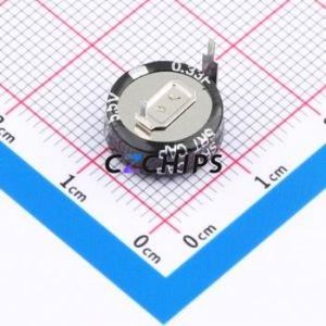 Supercondensateur SCE5R5H334-F, composant traversant (THT), pas de 10 mm, condensateur 0,33 F -20 %~+80 %, 5,5 V, 10 µA@24h - Product Image 2