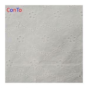 <span class=keywords><strong>Hijab</strong></span> en dentelle brodée en coton 100% tissu textile à prix avantageux - Product Image 2