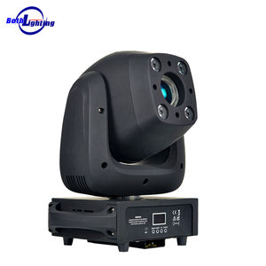 Projecteur LED mobile 100W SPOT 4X10W WASH avec mise au point motorisée, écran OLED, DMX 512 pour éclairage de scène, <span class=keywords><strong>mariage</strong></span>, <span class=keywords><strong>DJ</strong></span>, fête - Product Image 1