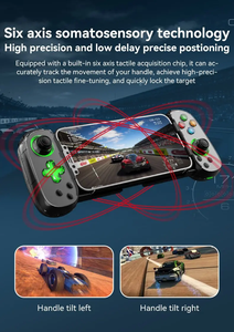 D7 Telescopic Mobile Phone Gamepad BT 5.0 Type-C Wireless Game Controller <b>Joystick</b> <b>for</b> PS4 Switch <b>PC</b> - Product Image 6