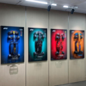 Hiển thị khung ảnh cho khối xe hiện đại kim loại cho lối vào hội trường phòng khách trang trí phòng ngủ - Product Image 1