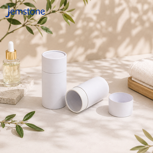 Customized Eco Friendly Biodegradable Recyclable Black White Brown <b>Kraft</b> Paper Tube Strong Cardboard Cylinder Packaging <b>Box</b> - Product Image 2