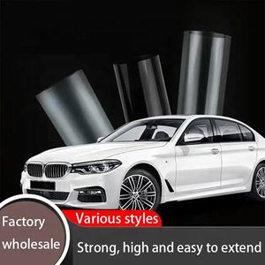 סרט הגנה לצבע הרכב LEONARDO שקוף TPU מבריק בעל יכולת ריפוי עצמי, עמיד בפני קרינת UV, עובי 6.5 מיל, נגד שריטות, הידרופובי, בגליל - Product Image 4