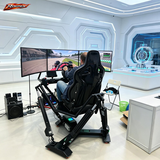 High-quality Durable Metal Motion Base Simulator Platform for Indoor VR Flight Simulation Shopping Mall Theme Park Equipment