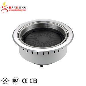 Grill barbecue coréen, équipement de Restaurant Commercial, cuisinière électrique, four à Pot chaud, Grill avec etl CE CB - Product Image 3