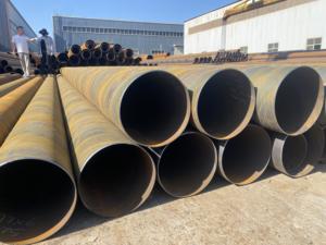 Труба стальная сварная круглая из углеродистой стали Q235, ASTM A36 A53 HR, ERW 5.5мм, 2 и 4 дюйма, на заказ, от производителя - Product Image 4