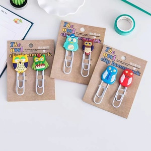 Tùy Chỉnh Khuyến Mại Quà Tặng Cao Su Bookmark Khác Nhau Đáng Yêu Thiết Kế Mềm PVC Nhân Vật Kẹp Giấy - Product Image 5