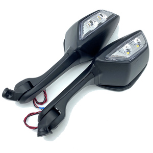 Rétroviseur de moto RTS avec clignotant LED pour <span class=keywords><strong>Kawasaki</strong></span> <span class=keywords><strong>Ninja</strong></span> <span class=keywords><strong>ZX</strong></span>-<span class=keywords><strong>10R</strong></span> <span class=keywords><strong>2011</strong></span> - 2015 - Product Image 4