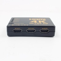 Conmutador HDMI de 5 puertos 4K x 2K 5x1 Caja de interruptores con control remoto Uso de audio