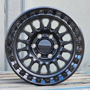 Jantes forgées Beadlock pour pick-up tout-terrain 5x5.5 6x5.5 17x9 18x9 4x4 <span class=keywords><strong>6x6</strong></span> 5x127 6x135 6x139.7 8x170 Chevrolet Silverado 1500 - Product Image 2