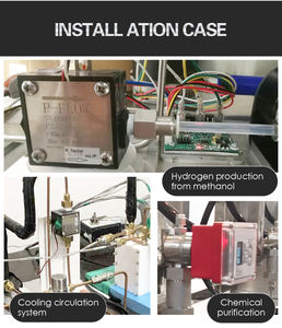Flowmeter Cairan Mikro Seri P Harga Terjangkau untuk Injeksi di Meja Kerja OEM CX-P4 Akurasi Tinggi 0.5%/1.0% Layar Digital LCD - Product Image 6