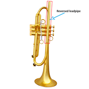 Trompette BB Saturn Water Key Sanded Gold Plated, son professionnel exceptionnel, pour professeur de trompette - Product Image 4