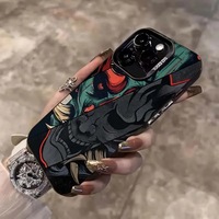 Coques de téléphone imprimées avec des motifs d'anime les plus récents, protection intégrale en TPU pour différents modèles de téléphone