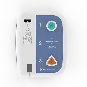 현실적인 비상 대응 훈련을위한 XFT 동적 AED 트레이너