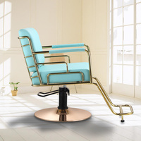 BEIMENG Chaise de Salon de Beauté Moderne, Mobilier de Coiffure Professionnel, Chaise de Barbier en Gros, Équipement Commercial pour Salon de Coiffure