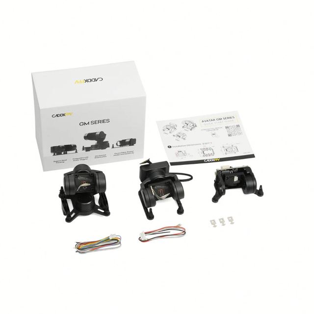 CADDX FPV GM Series Gimbal GM1/GM2/GM3 (No Camera) Head Track ABS Material 6 Months Warranty