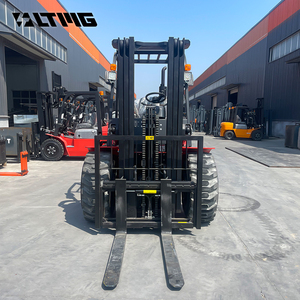 LTMG Articulado 4WD 4*4 neumáticos todoterreno contenedor elevador de horquilla 2ton 2.5ton <span class=keywords><strong>3ton</strong></span> 3.5ton carretilla elevadora para terrenos difíciles con cambio lateral - Product Image 2