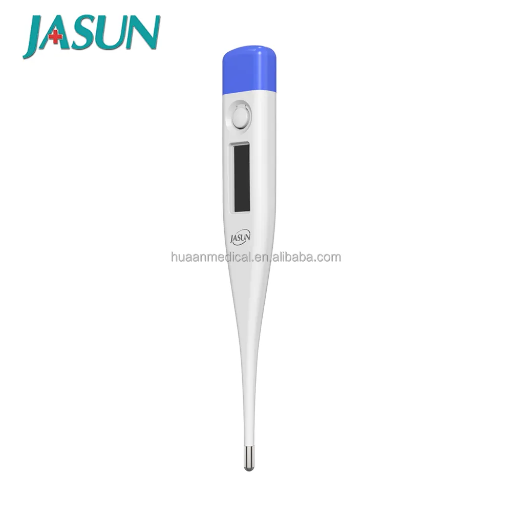 JASUN जहाज के लिए तैयार चिकित्सा उपकरण बुनियादी गुदा और मौखिक मुंह के लिए कठोर टिप मौखिक डिजिटल थर्मामीटर