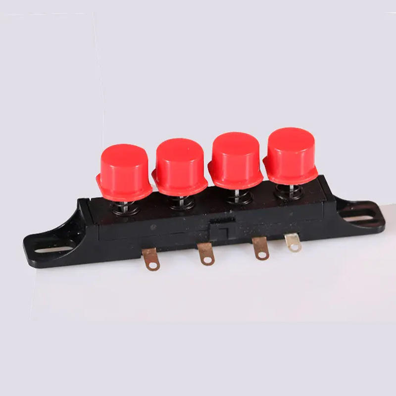 Source Factory Supply Wholesale 3800-4C Fan Keyboard Switch 4-Key Three-Speed Made in China Bulk Discount