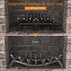 <strong>European</strong> American Markets Sturdy Metal BBQ <strong>Grill</strong> Rack Space Saving Easy to Clean Fit for Outdoor Grilling BBQ <strong>Grill</strong> - Product Image 2