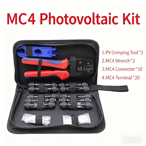 LY-2546B cho MC4 quang điện thiết bị đầu cuối Uốn Tóc bồng kẹp nối cờ lê công cụ Kit Set plier Loại sản phẩm - Product Image 6