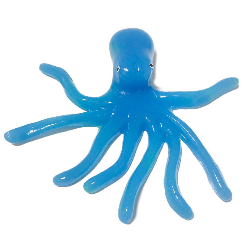 Factory Direct Sale Cute Animal Toy Tpr Sticky Toy Of Octopus Shape For Kids