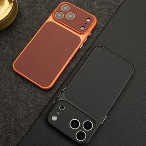 Funda protectora de tela tecnológica para iPhone 17 Pro Max, magnética oficial para Apple 16, funda protectora completa de PC para 15 - Product Image 4