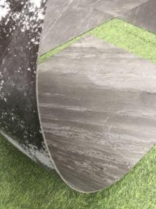 Stonemarkt pared decorativa Panel de piedra de pizarra natural Revestimiento de piedra de mármol flexible Puertas exteriores Revestimiento de hojas de piedra - Product Image 4