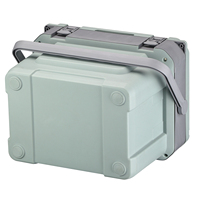 Glacière portable 27L en PP injecté, isotherme, pour aliments/bière/chasse/pique-nique, multifonctionnelle, avec doublure en PU