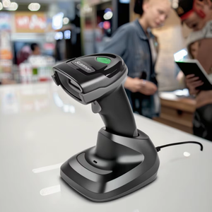 Lecteur de codes-barres portable sans fil <span class=keywords><strong>Bluetooth</strong></span> 2.4G Mini avec fonction de stockage BWHS27 - Product Image 3
