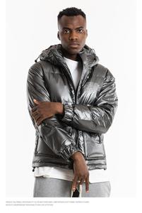 Indumento Produttore Del Nastro di Colore di Inverno Personalizzato Puffer Giù Uomini di Snowboard Jacke - Product Image 4