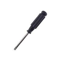 Mini tournevis de poche antivol Torx avec trou de clé, qualité DIY, finition nickel, tailles T10-T15-T20-T25-T30
