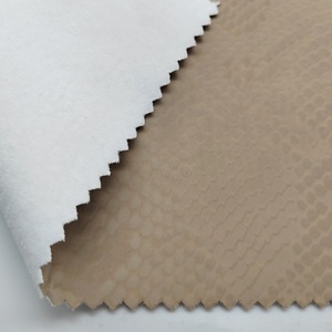 Thời trang da rắn PU <span class=keywords><strong>Python</strong></span> da lông cừu <span class=keywords><strong>2</strong></span> cách căng cho hàng may mặc tùy chỉnh - Product Image 1