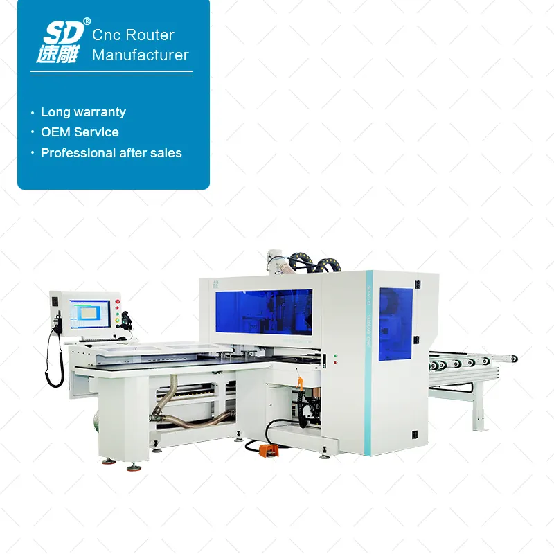 Cnc máquina de perfuração para madeira, máquina de perfuração profissional horizontal cnc