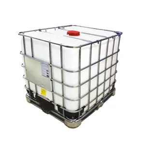 1000 Litre HDPE Plastic Chemical Vertical Storage Ibc Tank Tote In Steel Cage Price