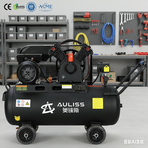 <span class=keywords><strong>Compresseur</strong></span> d'<span class=keywords><strong>air</strong></span> à piston portable sans huile à 4 cylindres, directement de l'usine |   Alimenté par courant alternatif 220V 60Hz |   Réservoir d'<span class=keywords><strong>air</strong></span> refroidi par <span class=keywords><strong>air</strong></span> de 50 L - Product Image 2