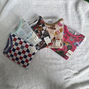 스톡 블라인드 박스 웨스턴 프린트 대나무 아기 잠옷 아동용 대나무 점프수트 미스터리 박스 긴팔 세트 아기 바디수트 - Product Image 2