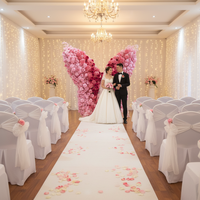 Support de toile de fond papillon personnalisable en diverses couleurs, arche de mariage en métal, support géant pour fleurs et papillons pour mariage et anniversaire