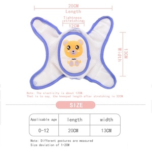 Vendita calda alla <span class=keywords><strong>moda</strong></span> morbido protezione del ginocchio e gomitiere colorato per neonati e bambini piccoli - Product Image 3