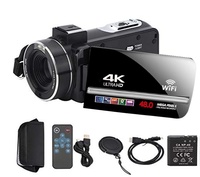 2026 YENİ Popüler 8K Dijital Video Kamera Gece Görüşlü 48MP Kablosuz Web Kamerası Canlı Yayın 10x-20x Optik Zoom CMOS MicroSD 90