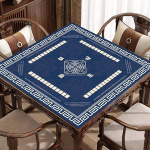 <span class=keywords><strong>Tapis</strong></span> de jeu de Mahjong pliable personnalisé, carré, de voyage, <span class=keywords><strong>pour</strong></span> jetons de Mahjong, <span class=keywords><strong>tapis</strong></span> de poker domestique avec support en caoutchouc <span class=keywords><strong>pour</strong></span> jeux de casino - Product Image 4
